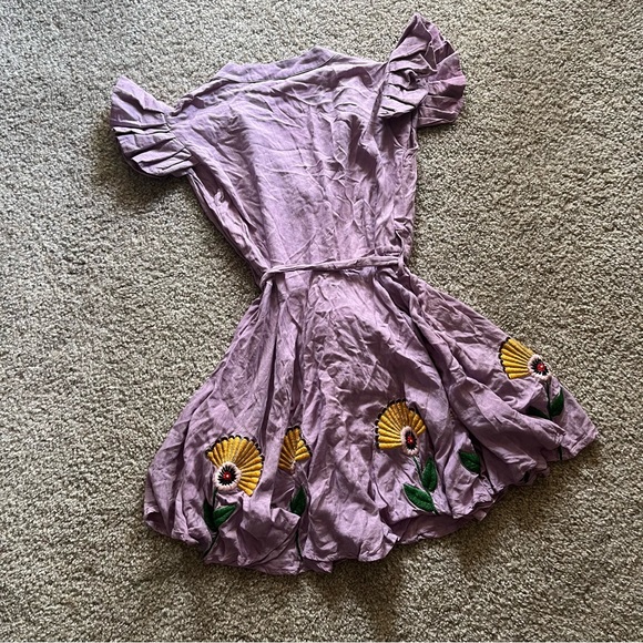 Zindagi Evleena Floral Embroidered Dress - Picture 7 of 8